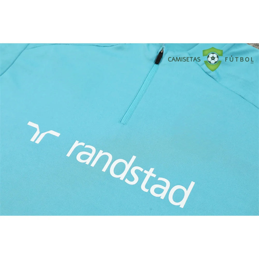 Tuta calcio Marseille 24-25 mezza zip Modello 3 abbigliamento sportivo