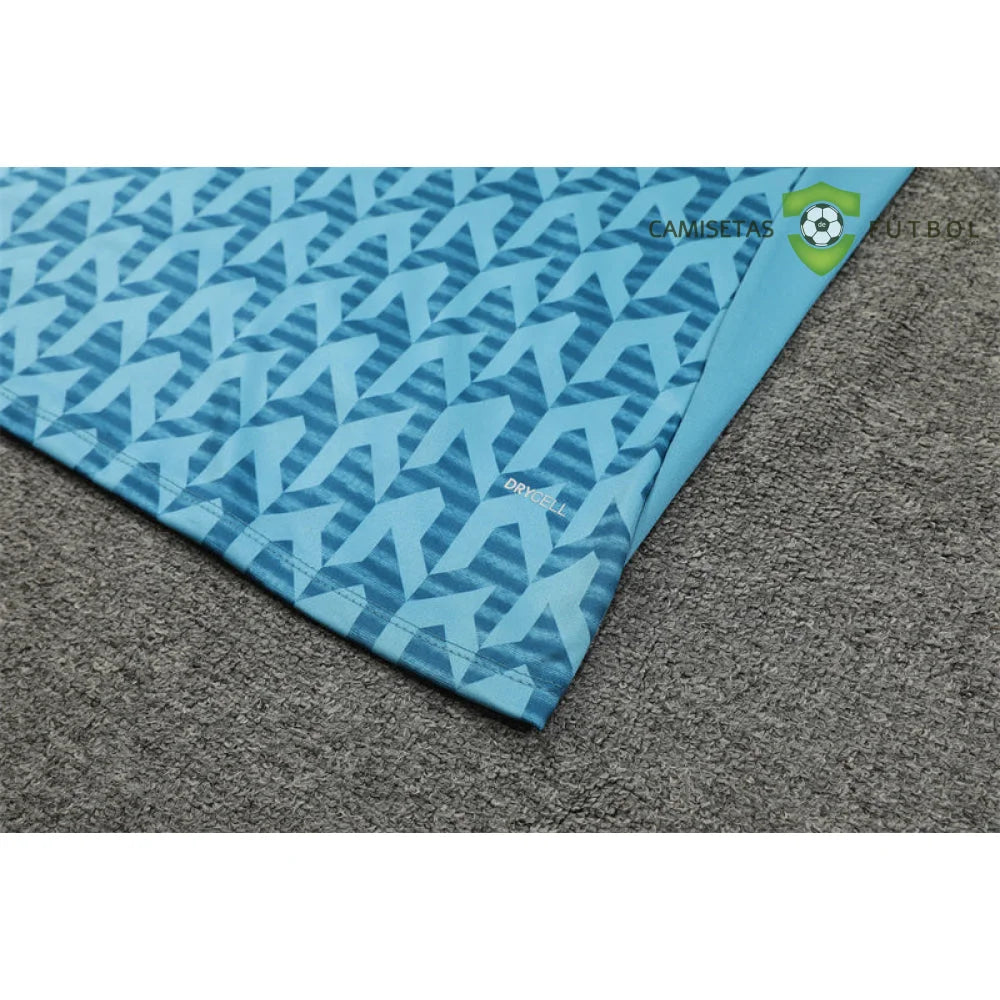 Tuta calcio Marseille 24-25 mezza zip Modello 5 abbigliamento sportivo