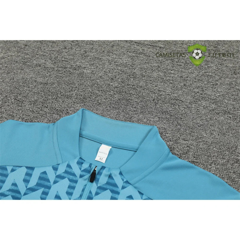 Tuta calcio Marseille 24-25 mezza zip Modello 5 abbigliamento sportivo