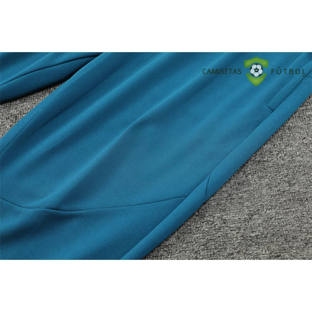 Tuta calcio Marseille 24-25 mezza zip Modello 6 abbigliamento sportivo