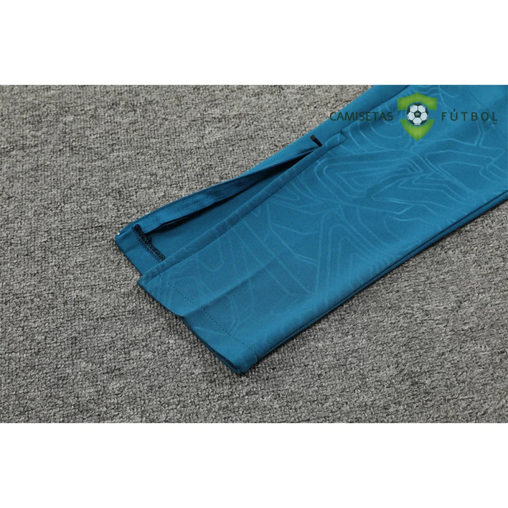 Tuta calcio Marseille 24-25 mezza zip Modello 6 abbigliamento sportivo