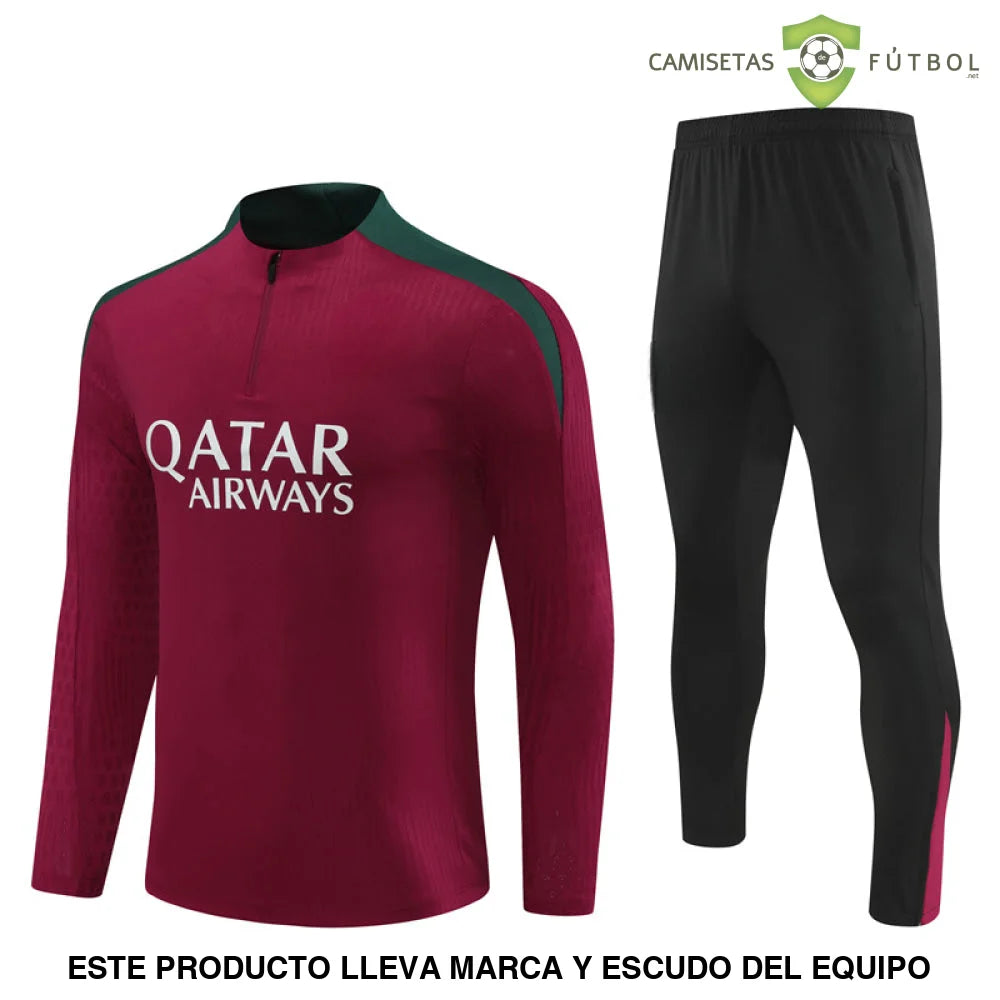 Tuta calcio PSG 24-25 mezza zip Modello 14 abbigliamento sportivo