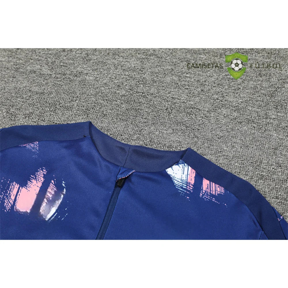 Tuta calcio PSG 24-25 mezza zip Modello 2 abbigliamento sportivo