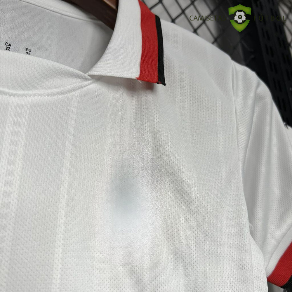 Equipación Ac Milan 24-25 Visitante Niño Parche Especial
