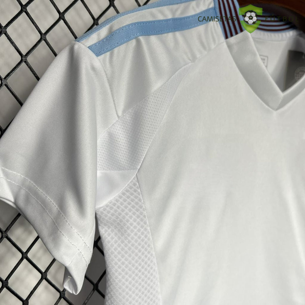 Equipación Aston Villa 24-25 Visitante Niño Personalizado