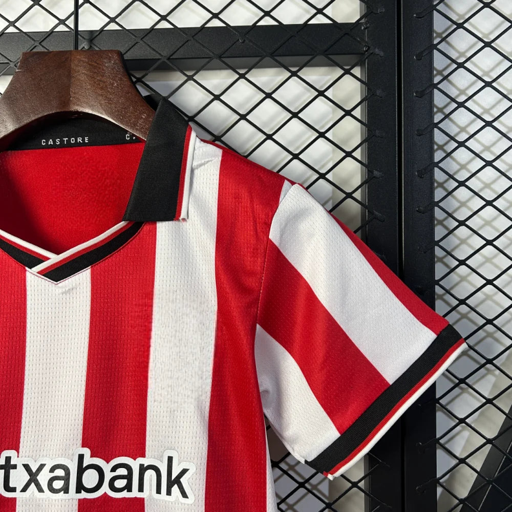 Equipación Athletic de Bilbao 25 26 Local Niño Equipación Niño