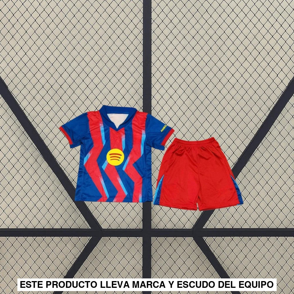 Equipación Barcelona 25-26 4ª Equipación Niño Equipación Niño
