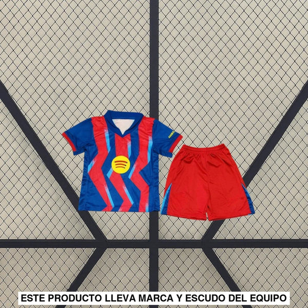 Completo calcio bambino Barcellona 25-26, Quarta