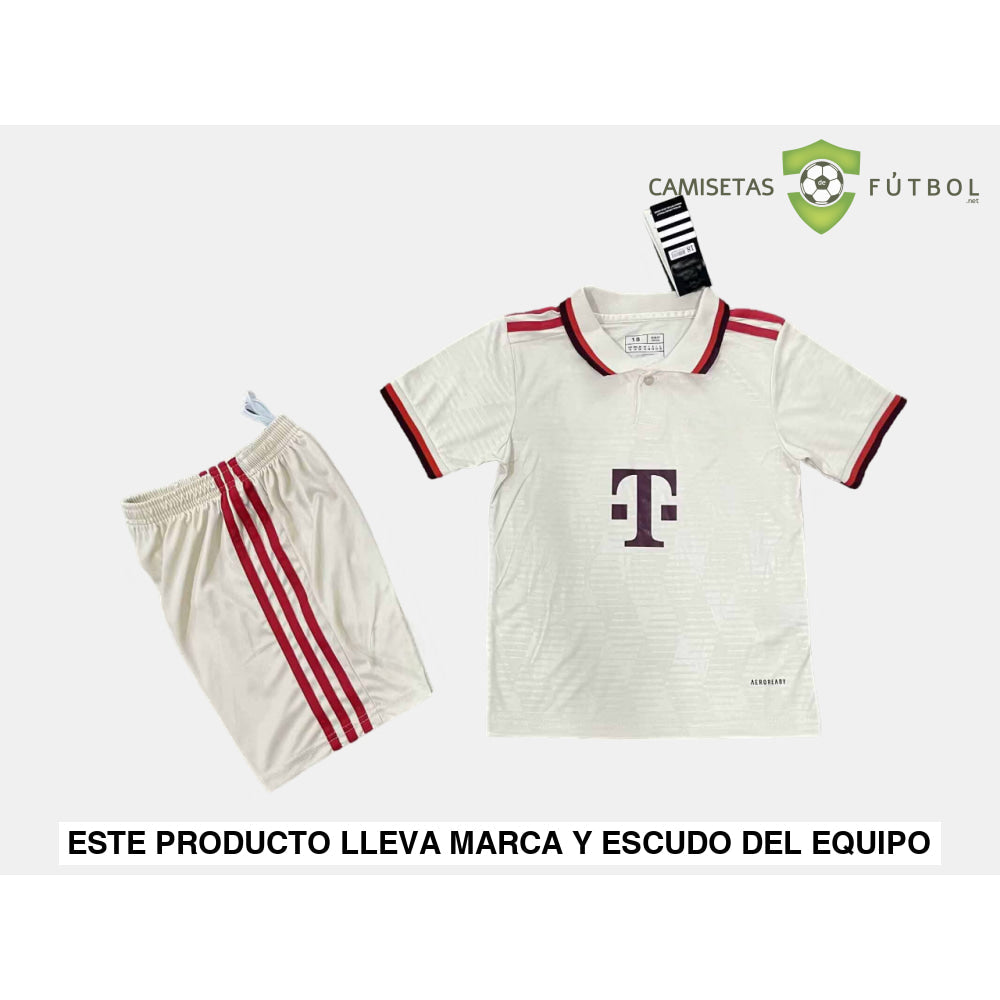 Equipación Bayern Munich 24-25 3ª Niño Parche Especial