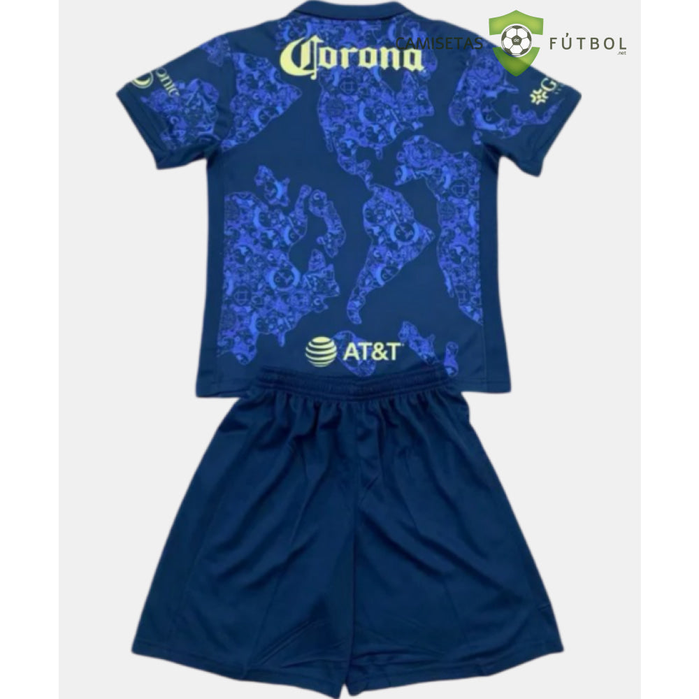 Equipación Club America 24-25 Visitante Niño Personalizado