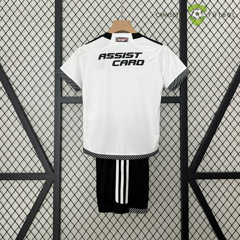 Equipación Colo-Colo 24-25 Local Niño Personalizado