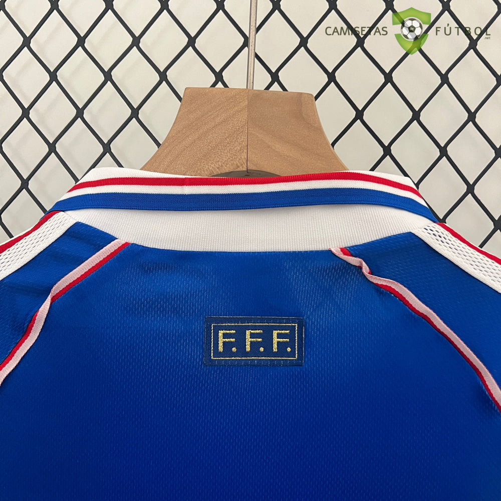 Equipación Francia 98 - 99 Local Niño (Versión Retro) Personalizado