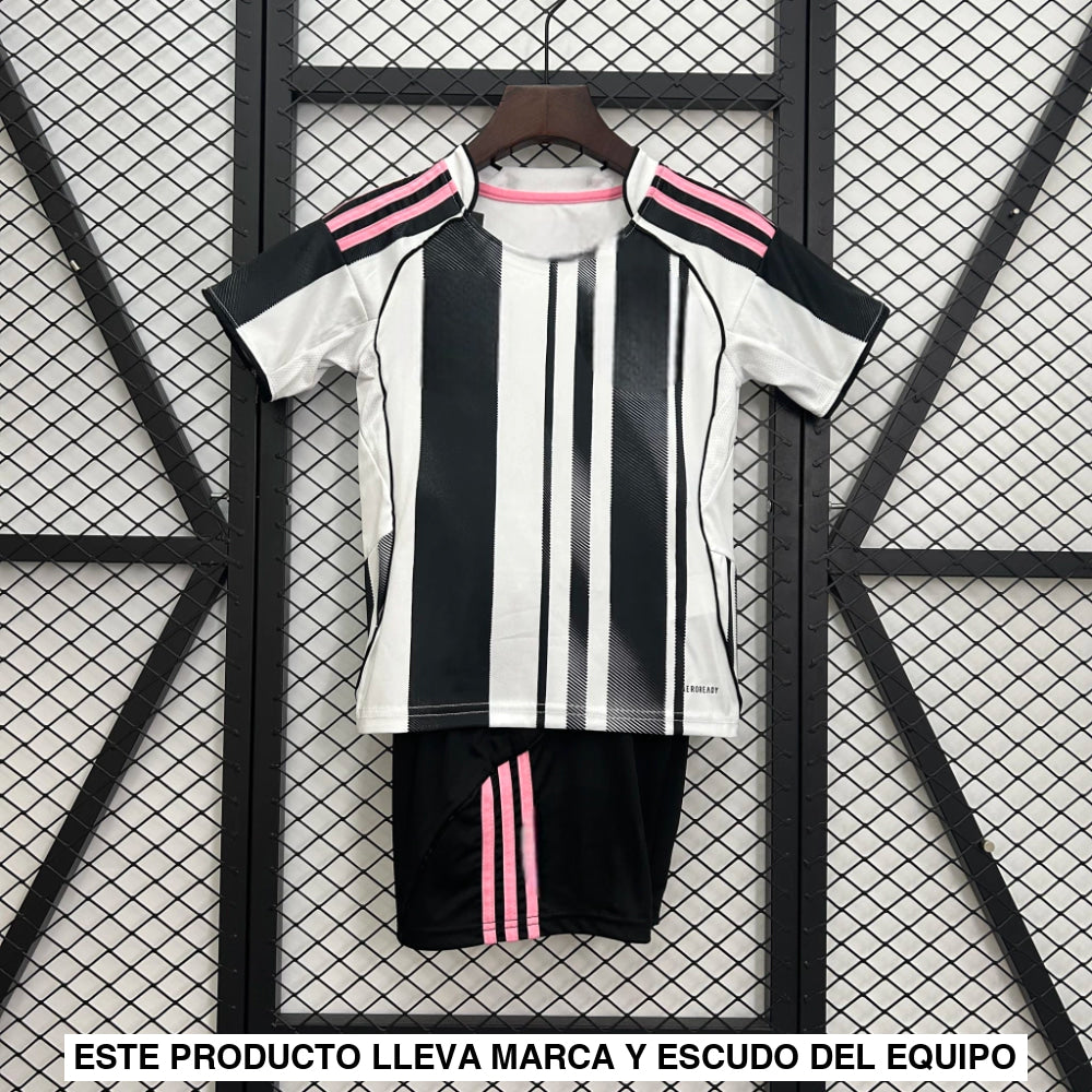 Equipación Juventus 25-26 Local Niño Equipación Niño