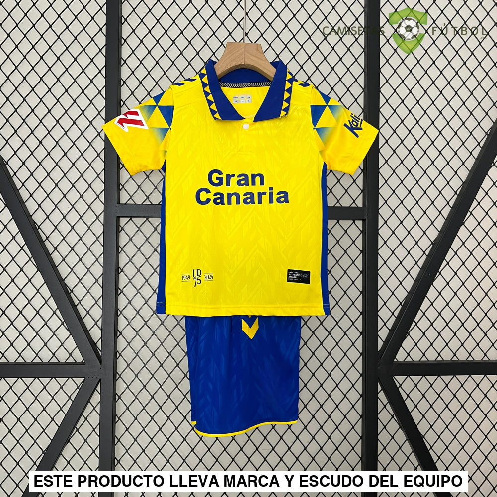 Equipación Las Palmas 24-25 Local Niño Personalizado