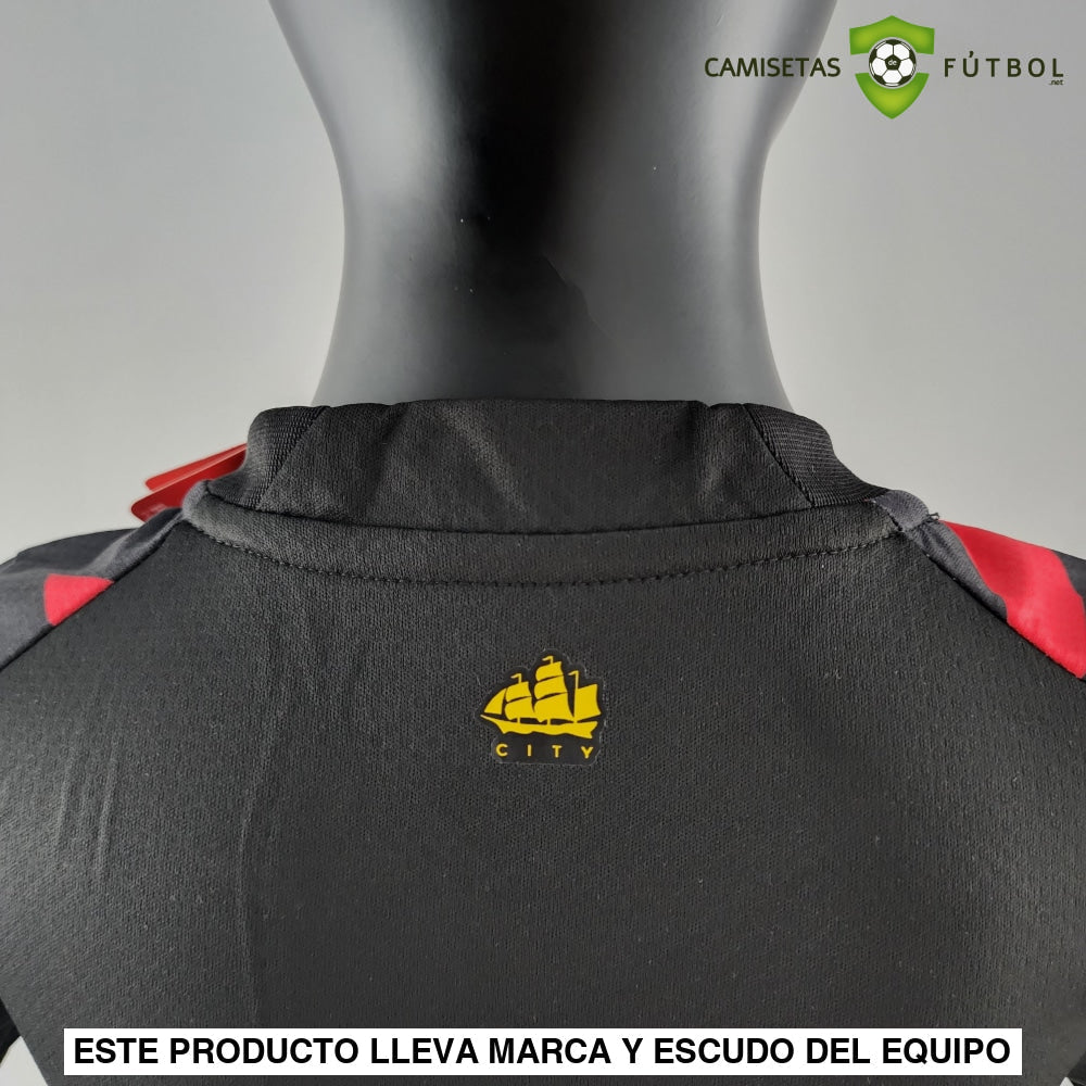 Kit Infantil Manchester City 22-23 Visitante Personalizado