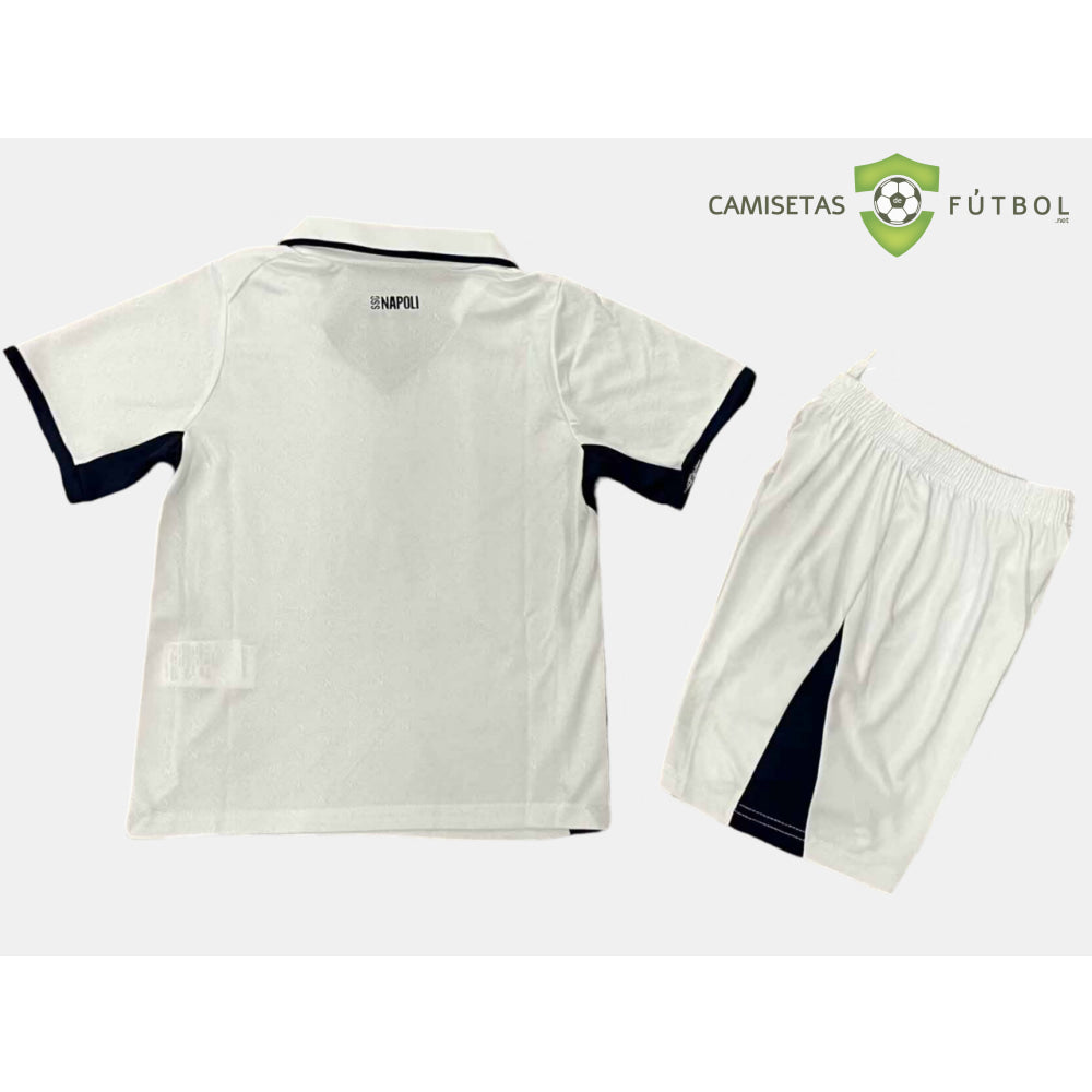 Equipación Napoli 24-25 Visitante Niño Parche Especial