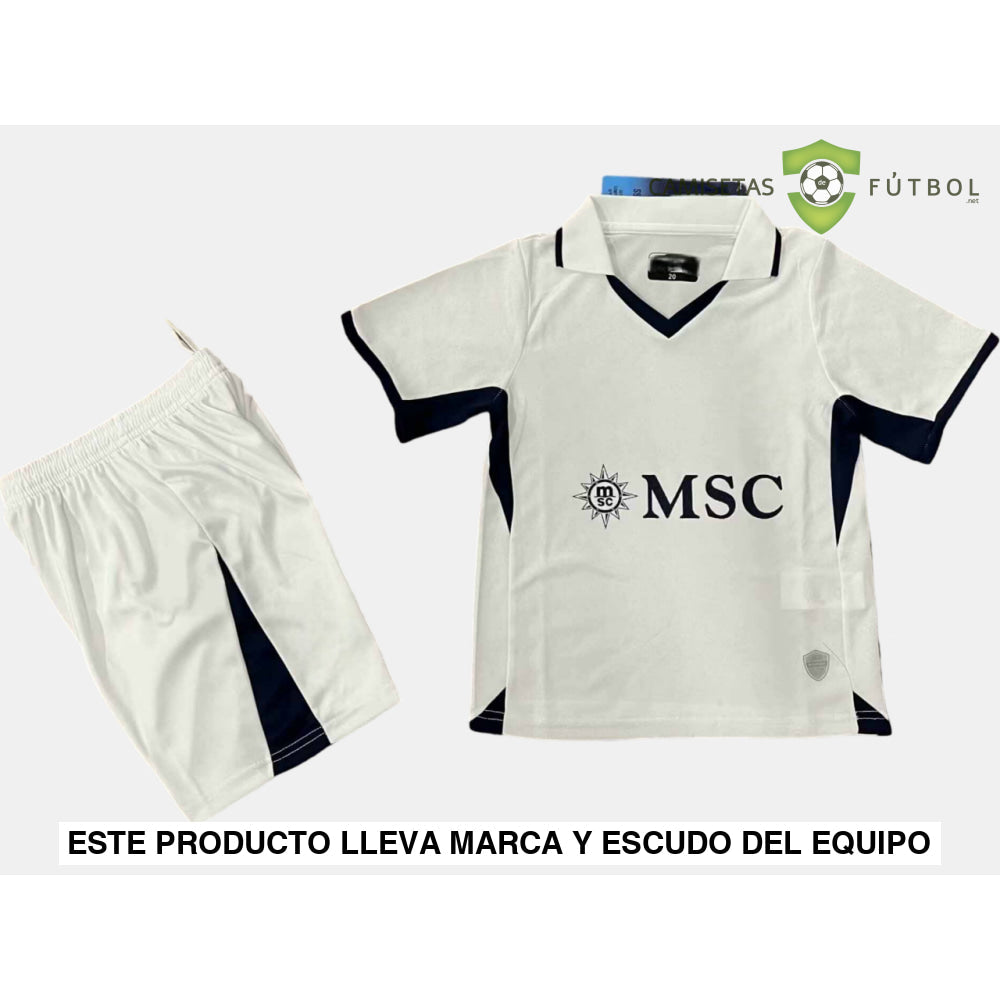 Equipación Napoli 24-25 Visitante Niño Parche Especial