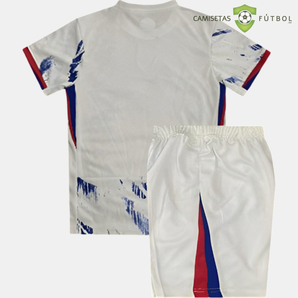 Equipación Noruega 24-25 Visitante Uefa Euro 2024 Niño Personalizado