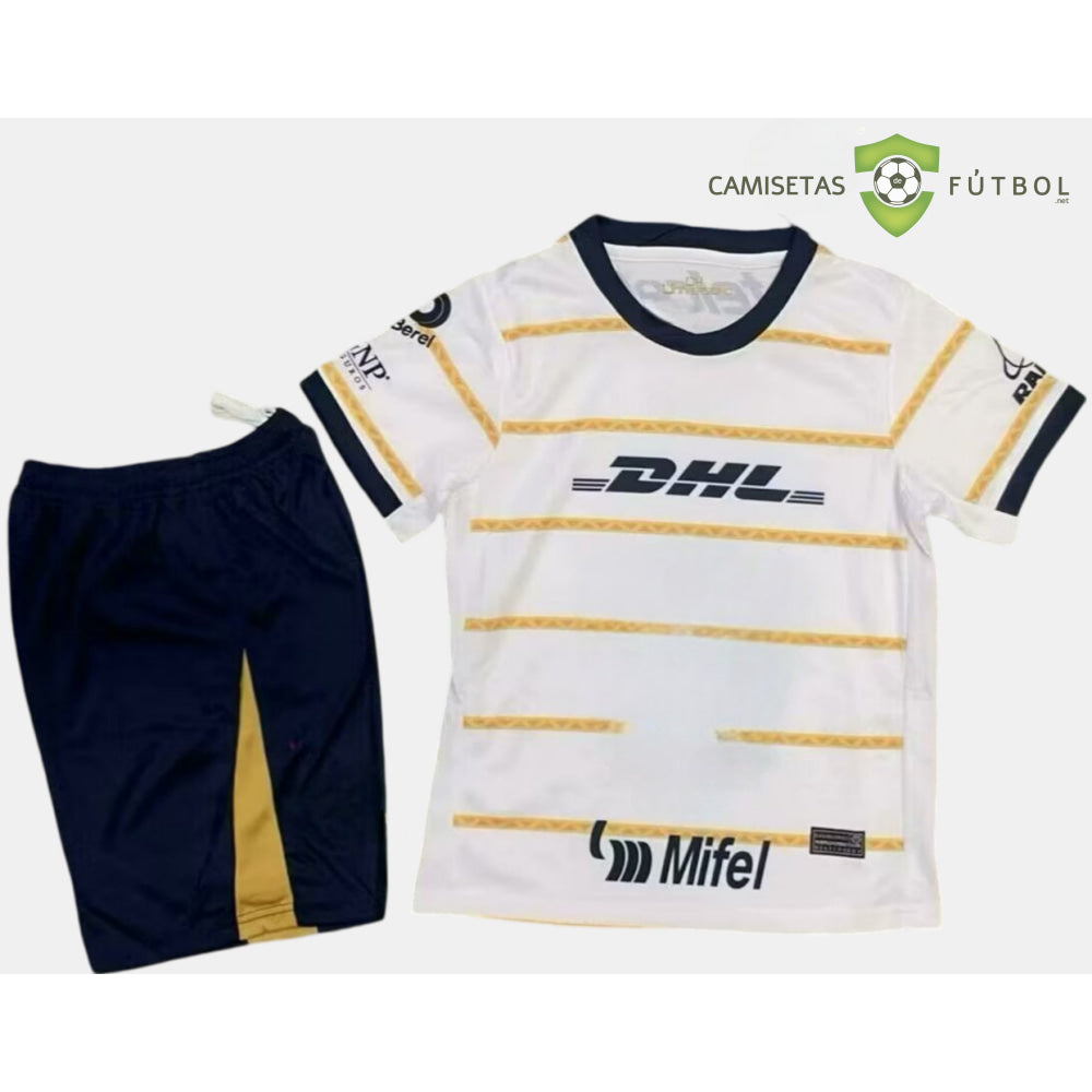 Equipación Pumas Unam 24-25 Local Niño Personalizado