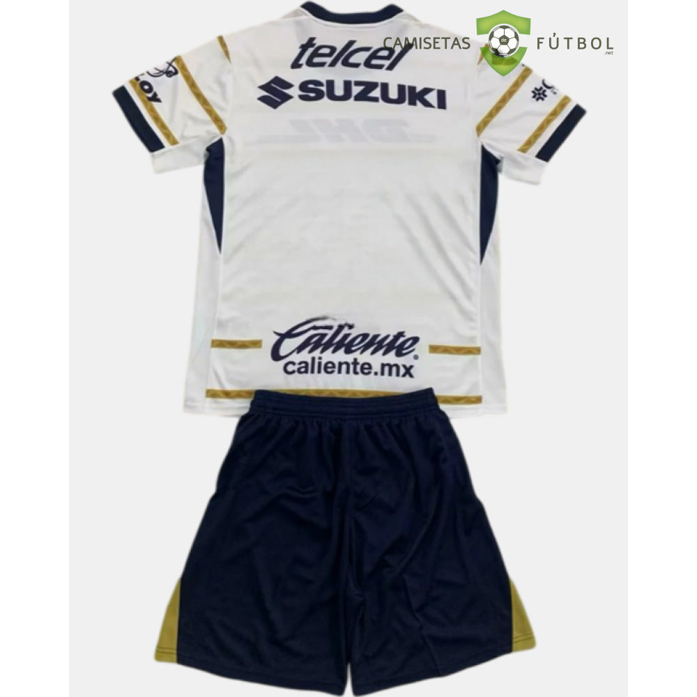 Equipación Pumas Unam 24-25 Local Niño Personalizado