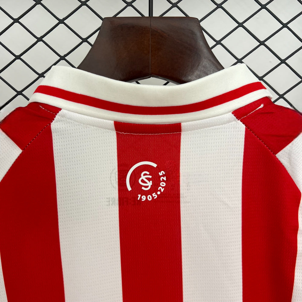 Equipación Sporting de Gijón 25-26 Local Niño Equipación Niño