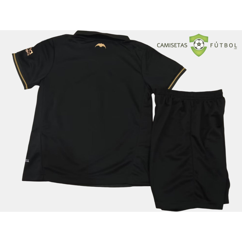 Equipación Valencia 24-25 Visitante Niño Personalizado