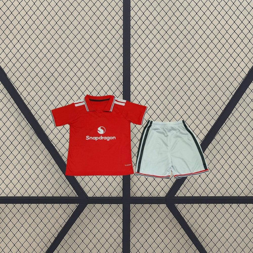 Equipación Manchester United 26-27, Local, Niño