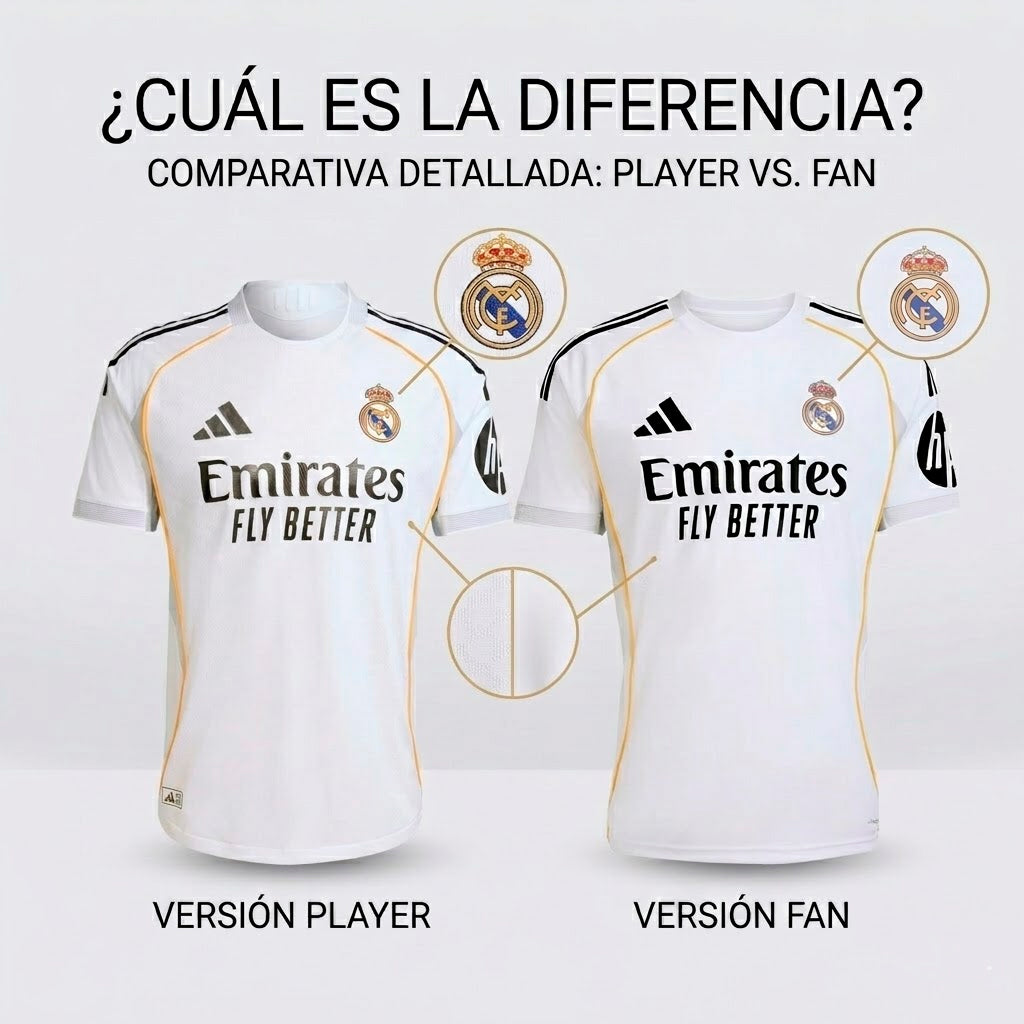 Versión fan y player. ¿Cuál es la diferencia?