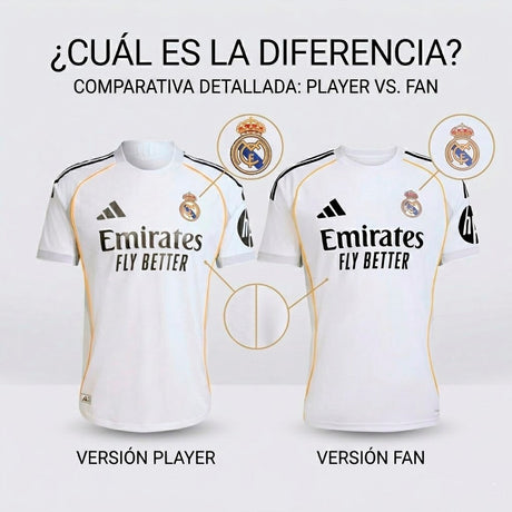 Versión fan y player. ¿Cuál es la diferencia?