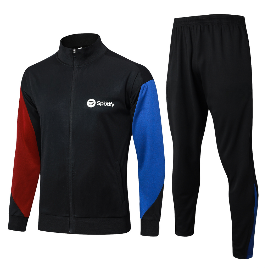 Chandal Barcelona 24-25, cremallera completa, Modelo 5 (ENTREGA EN 24-72 HORAS)