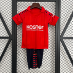 Pack Trío de Equipaciones Osasuna Niño 25-26 (Local + Visitante + 3ª)