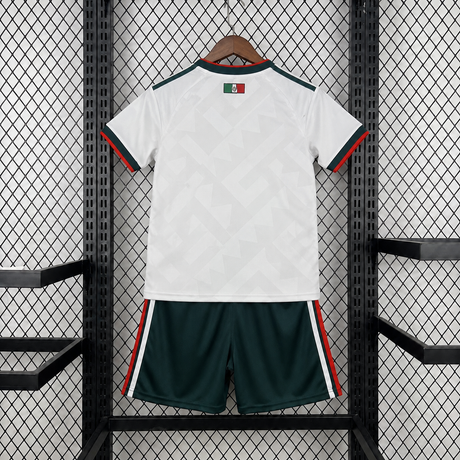 Completo calcio bambino Messico 26-27, Away Mondiali 2026