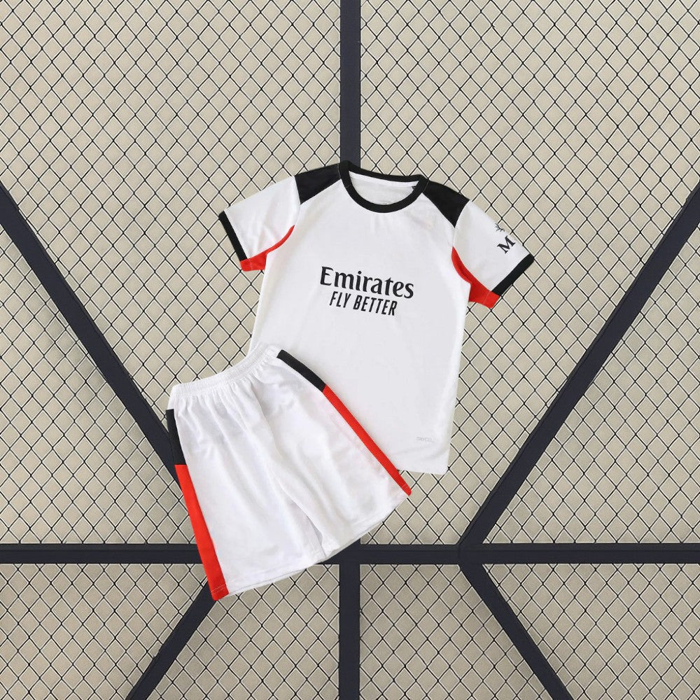 Pack Trío de Equipaciones AC Milan Niño 25-26 (Local + Visitante + 3ª)