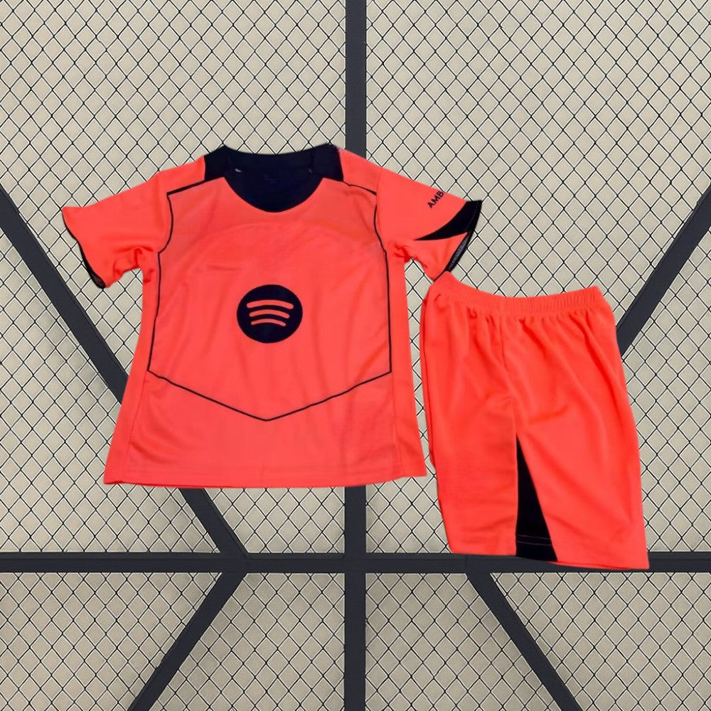 Pack Trío de Equipaciones Niño Barcelona 25-26 (Local + Visitante + 3ª)