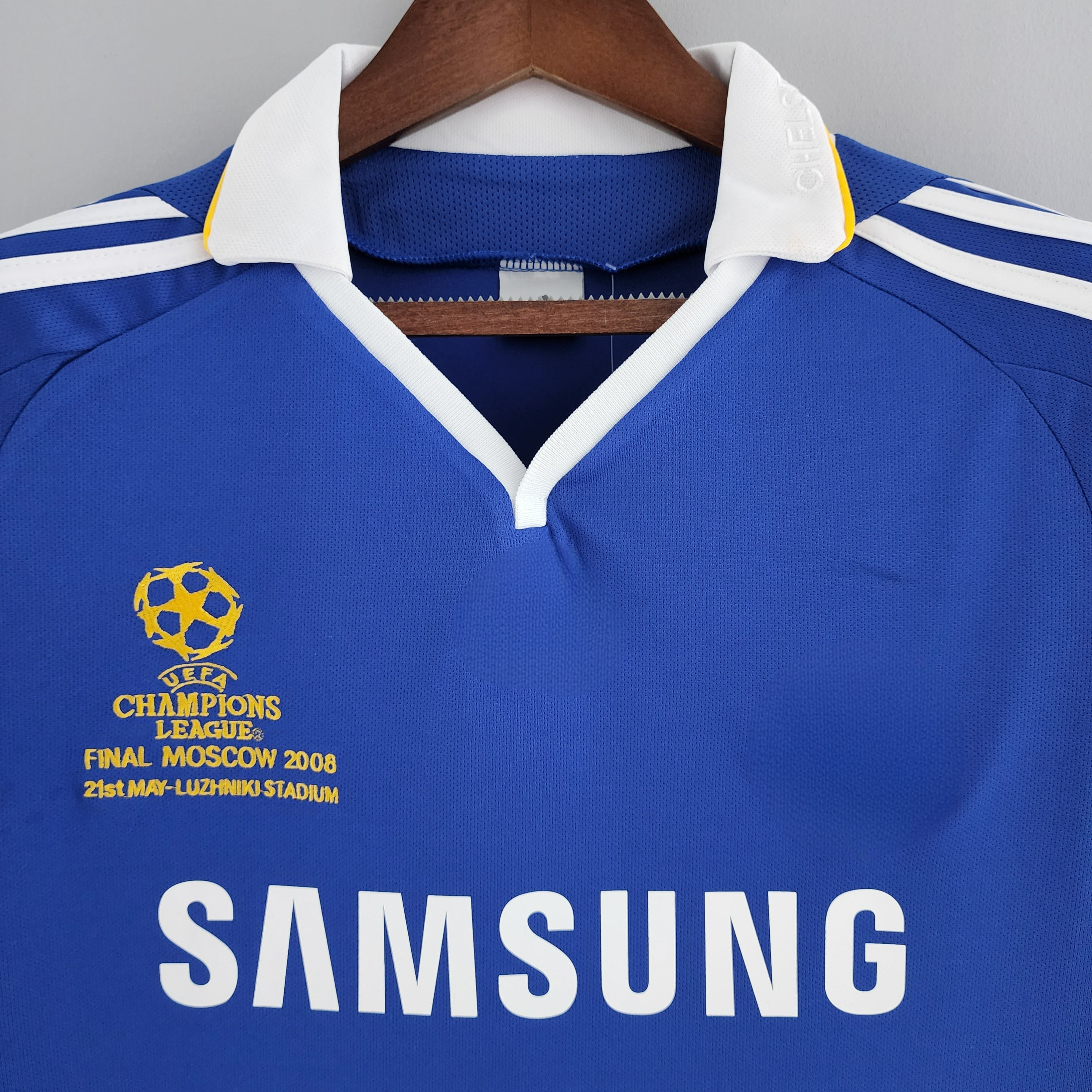 Camiseta Chelsea 08-09, Local (Versión Retro)