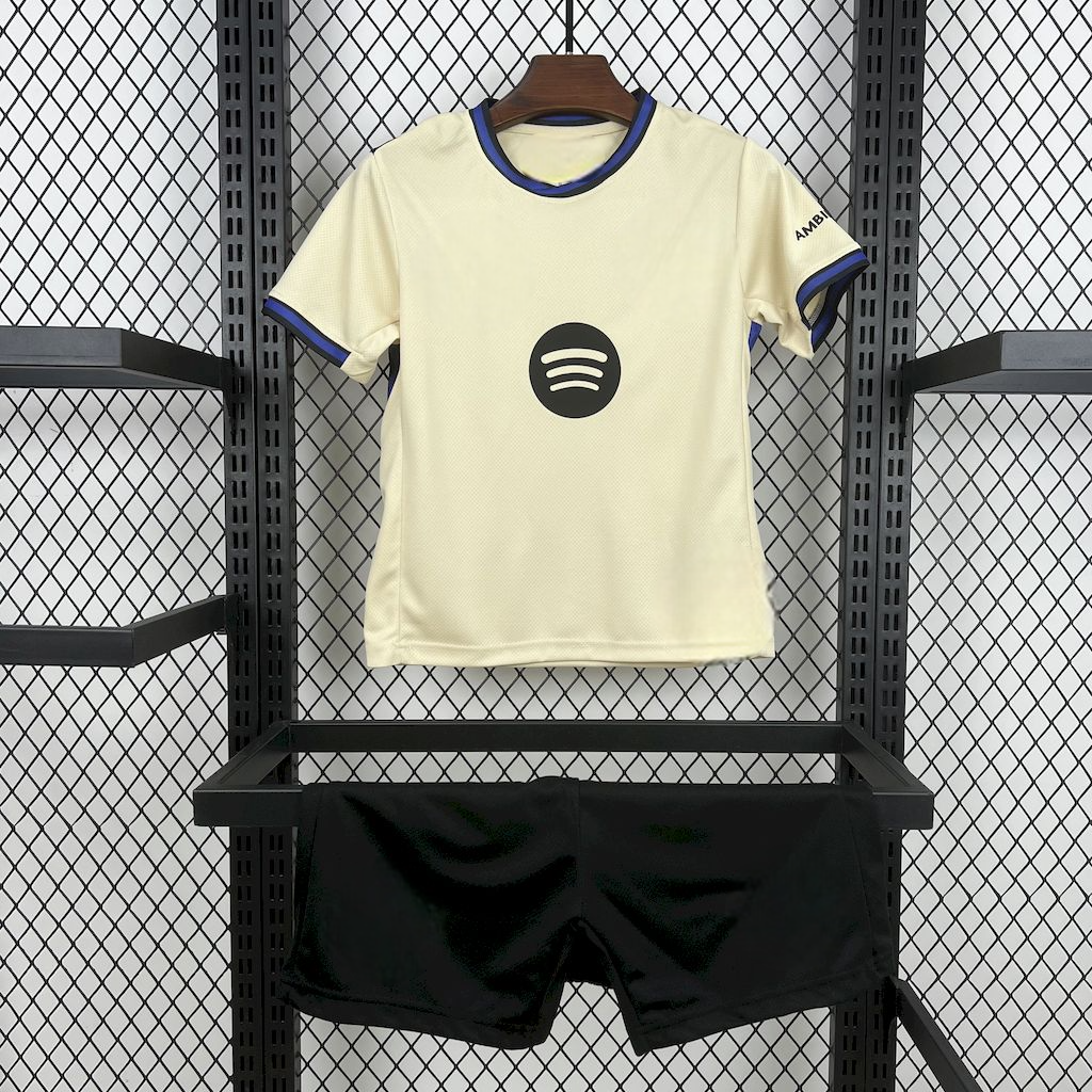 Pack Trío de Equipaciones Niño Barcelona 25-26 (Local + Visitante + 3ª)