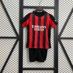 Pack Trío de Equipaciones AC Milan Niño 25-26 (Local + Visitante + 3ª)