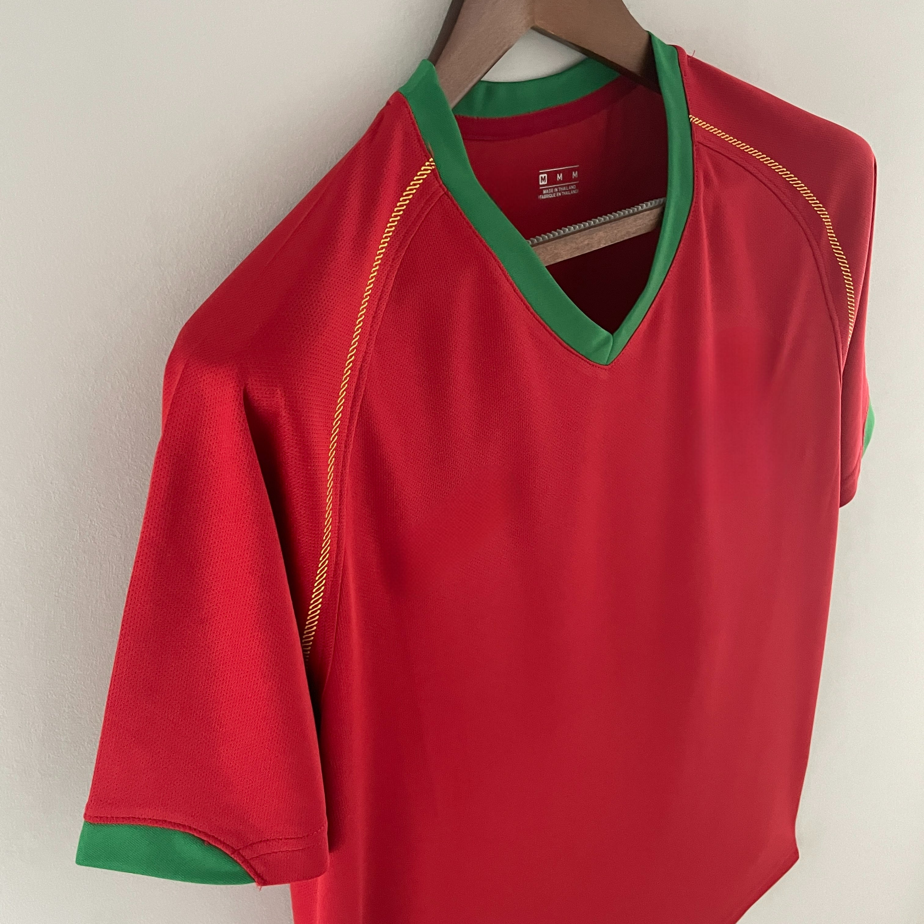 Camiseta Portugal 06-07, Local (Versión Retro)