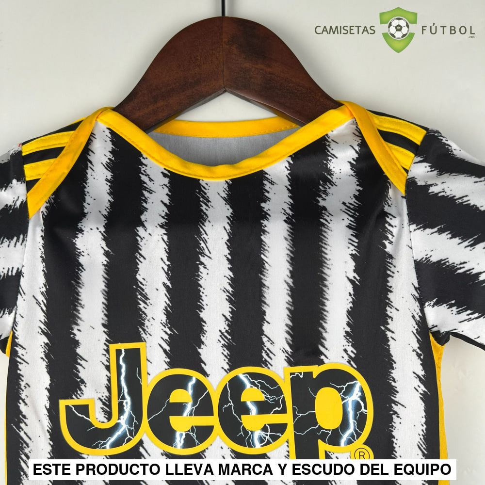 Body Bebé Juventus 23-24 Local Bodys Para Bebés