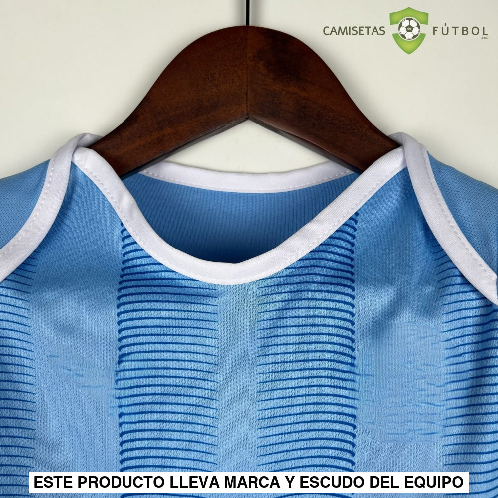 Body Bebé Manchester City 23-24 Local Bodys Para Bebés