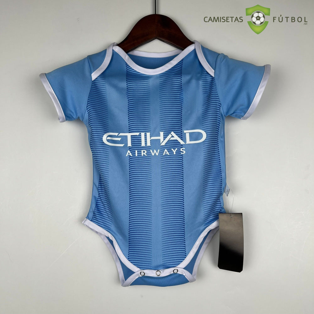 Body Bebé Manchester City 23-24 Local Bodys Para Bebés