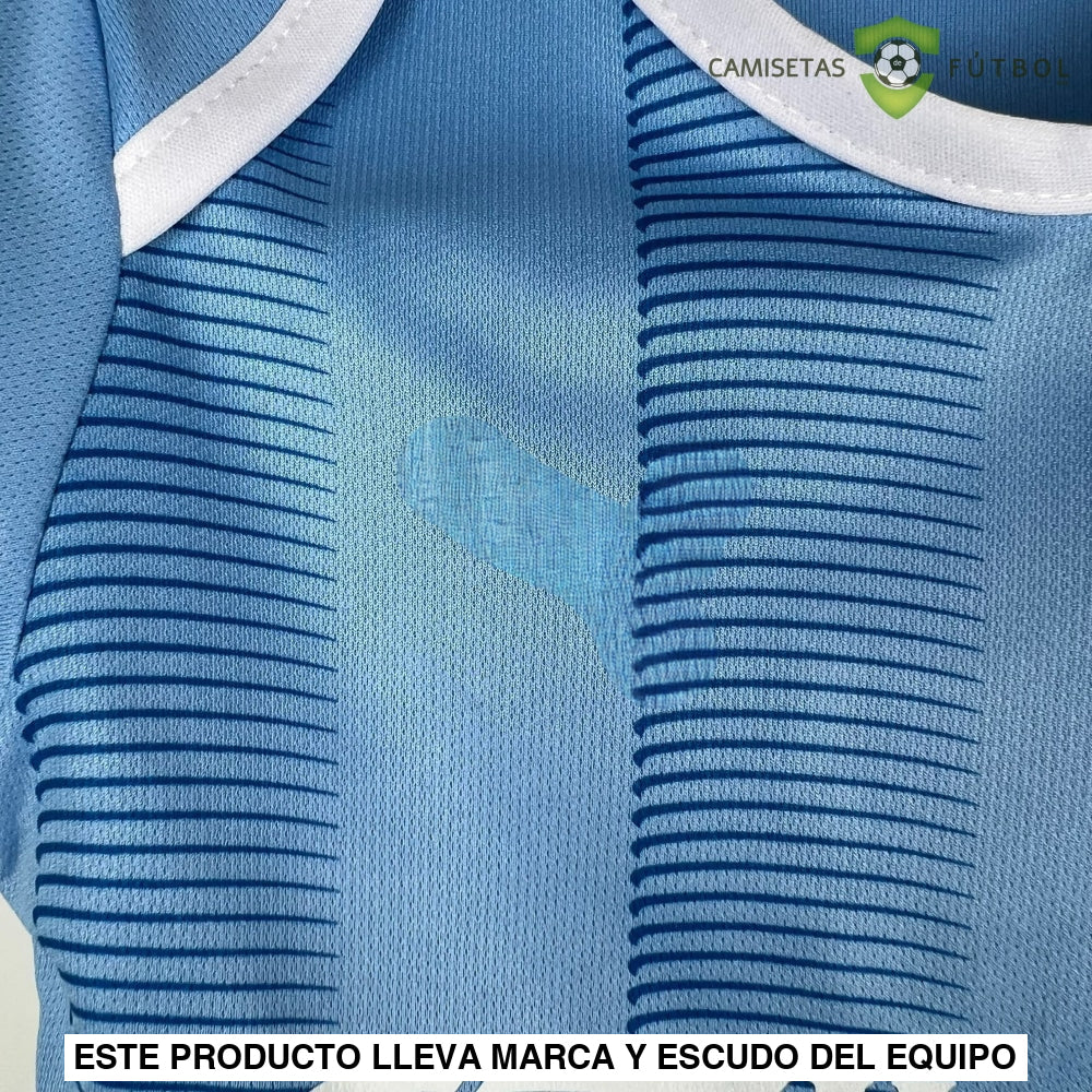 Body Bebé Manchester City 23-24 Local Bodys Para Bebés