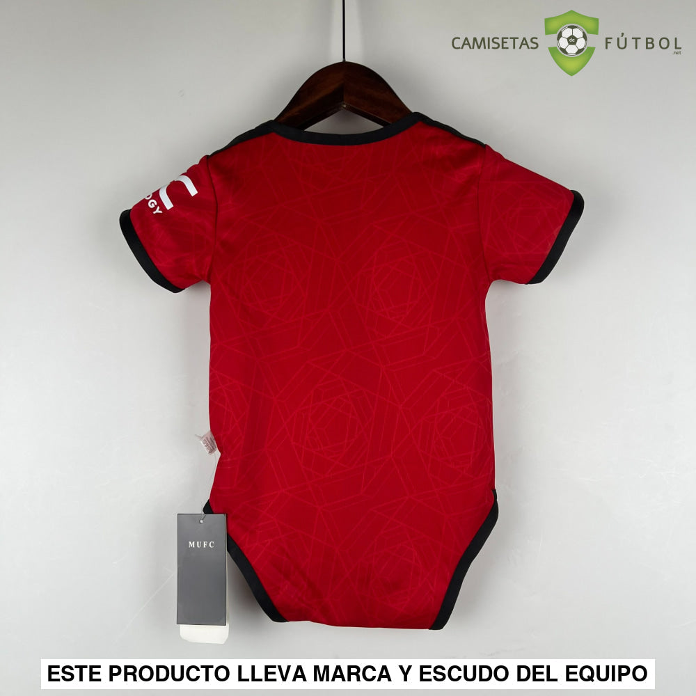 Body Bebé Manchester United 23-24 Local Bodys Para Bebés