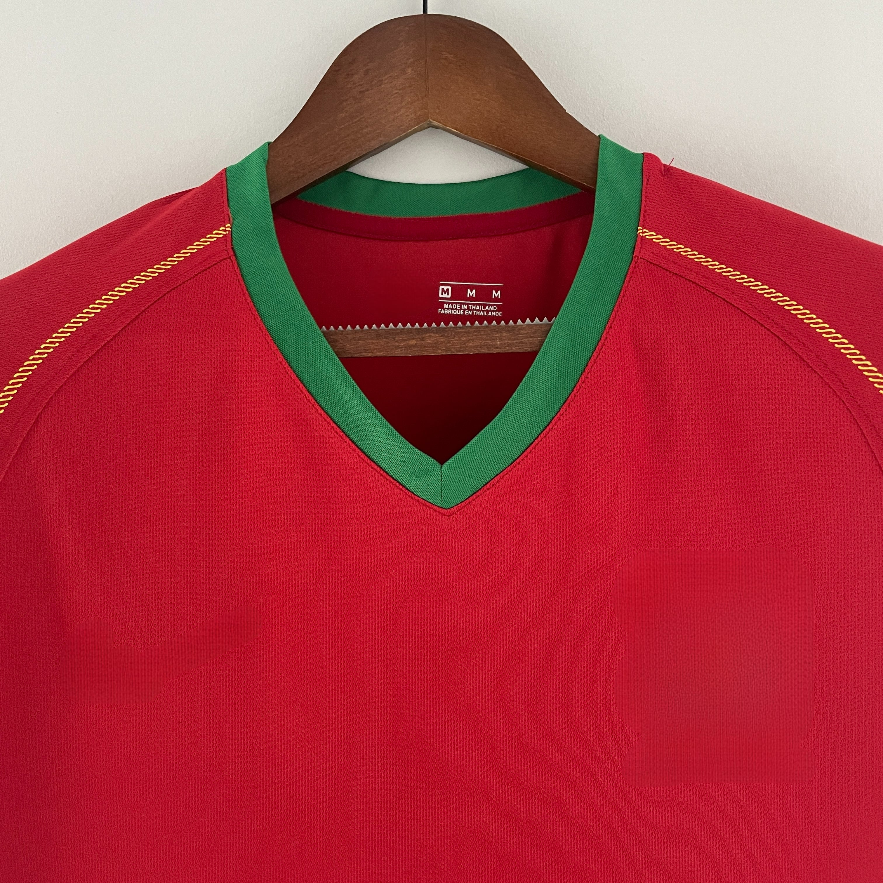 Camiseta Portugal 06-07, Local (Versión Retro)