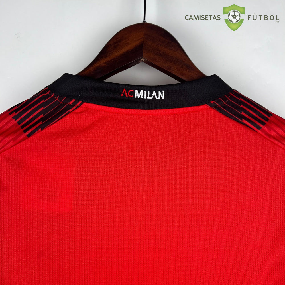 Camiseta Ac Milan 23-24 Local Parche Especial