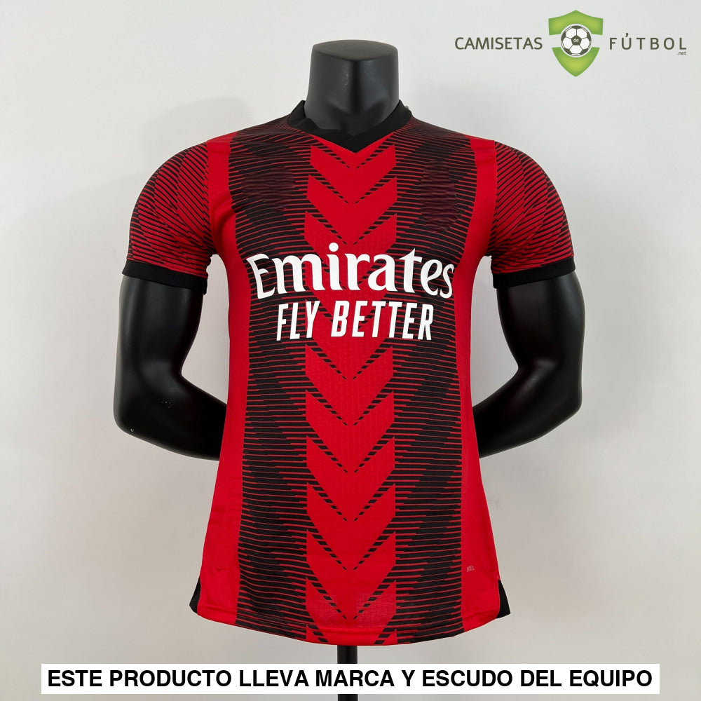 Camiseta Ac Milan 23-24 Local (Player Version) Parche Especial