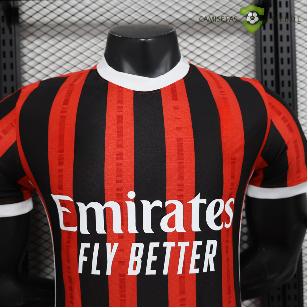 Camiseta Ac Milan 24-25 Local (Player Version) De Futbol