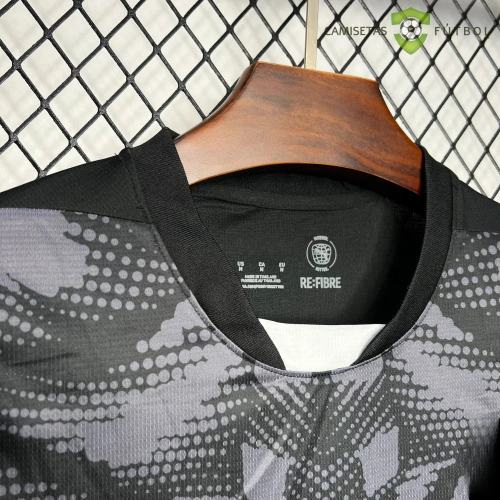 Camiseta Ac Milan 24-25 Portero Negro De Futbol