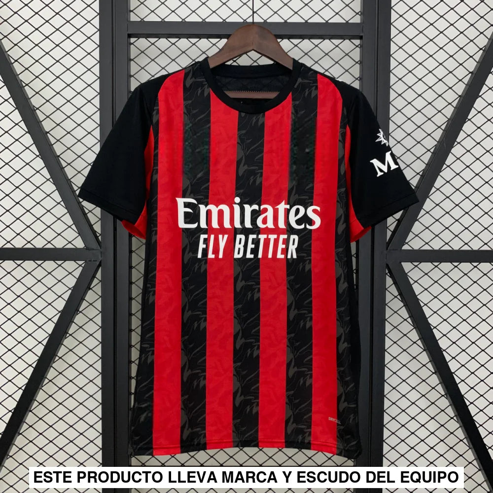 Camiseta AC Milan 25-26 Local Camiseta Fan