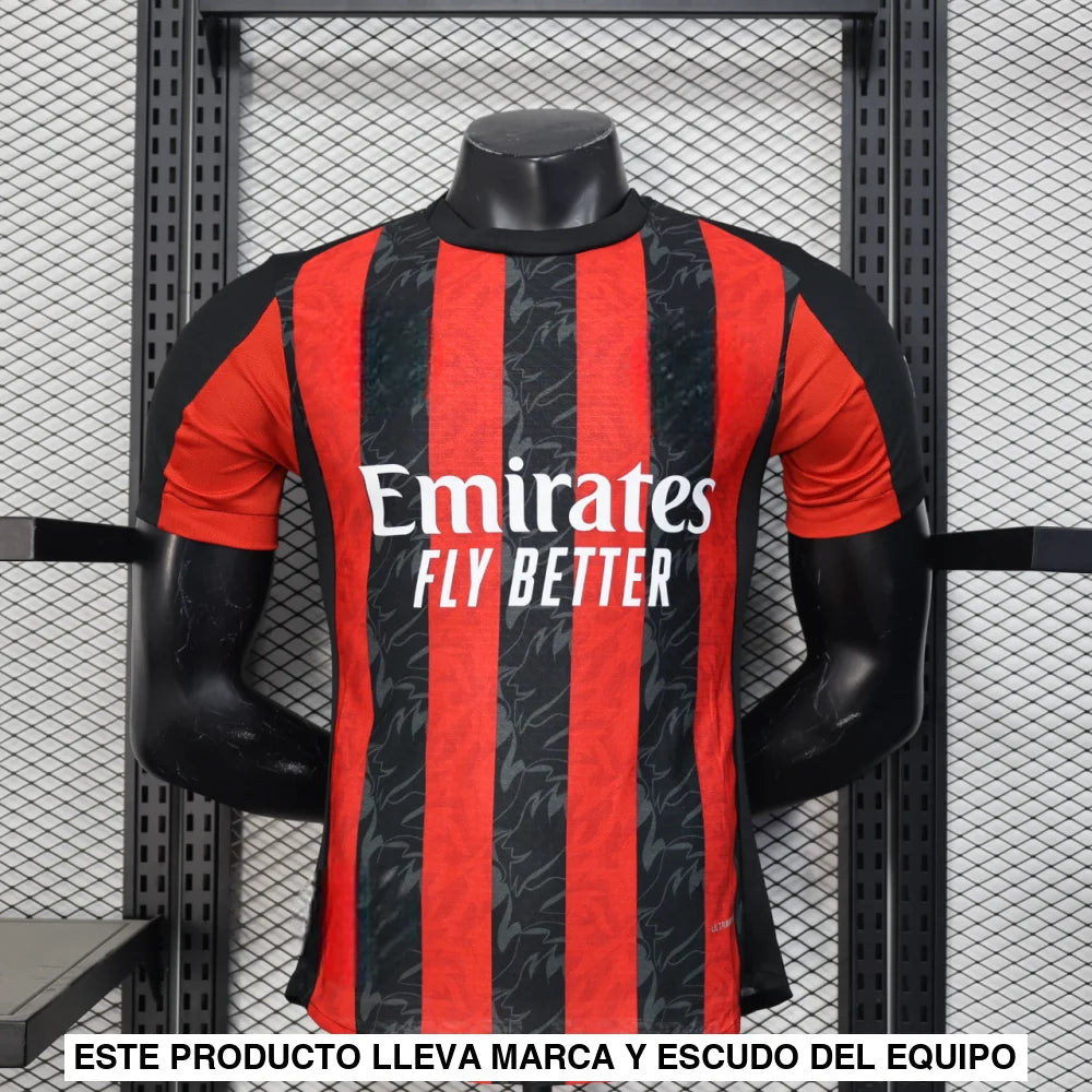 Camiseta AC Milan 25-26 Local (Player Version) Camiseta Player